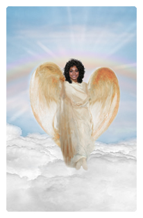 Angel (AA) Clouds Blue